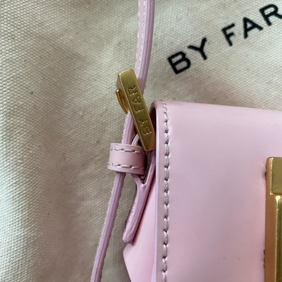 BY FAR Pink Micro Fran Shoulder Bag - Picture 4 of 9